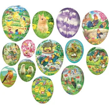 Velikonoční dekorace Velikonoční vejce 12 cm