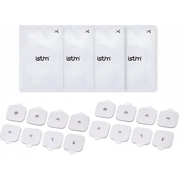 Příslušenství k masážnímu přístroji GELOVÉ ELEKTRODY TENS EMS SANITAS SEM43 SEM44 BEURER EM41 EM49 EM80 16 KS