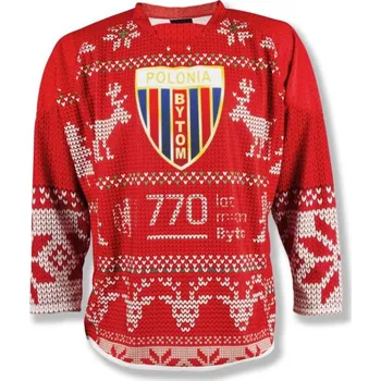 Pánská mikina Replika zápasové mikiny Christmas Polonia Bytom M SREBBSPREP24-XMAS M
