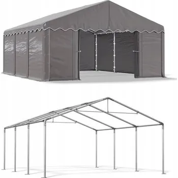 Zahradní stavba Stan Das Company PE 4x6 m 3,15 m letní 6 stěn