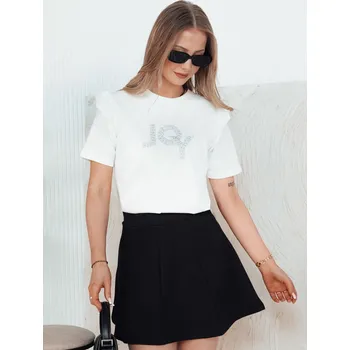 Dámské tričko JOY Dstreet RY2524 Barva: Bílá, Velikost: S