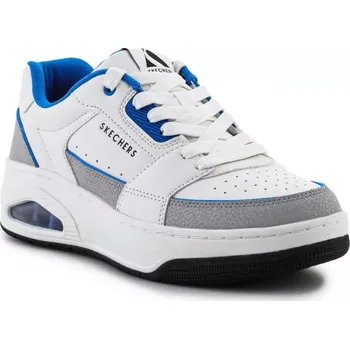 Pánské tenisky Skechers Uno Court Shoe - nízká obuv M 183140-WBL EU 45,5