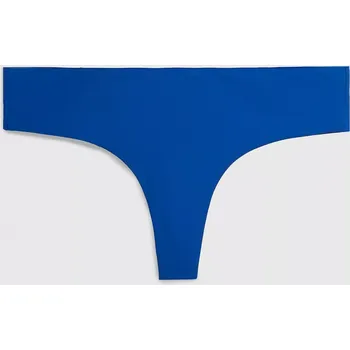 Dámské plavky Dámské plavkové kalhotky KW0KW02046 C66 modré - Calvin Klein L