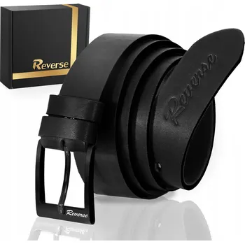 Opasek Reverse pásek černý - muž