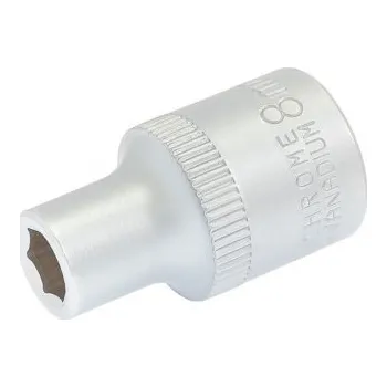 Gola hlavice Hlavice nástrčná 6-hranná MASTERTOOL 1/2" 8 mm L 40 mm CRV 78-0008