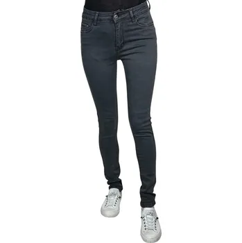 Dámské džíny M.Sara Dámské šedé push-up džíny 04 Barva: Šedá, Velikost: 26