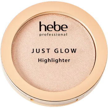 Přípravek na tvář Hebe Professional Just Glow Highlighter rozjasňovač obličeje champagne, 10 g