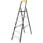 Žebřík schůdkový hliníkový MASTERTOOL 6 kovové stupňů h 1282 mm max. 150 kg 79-1206