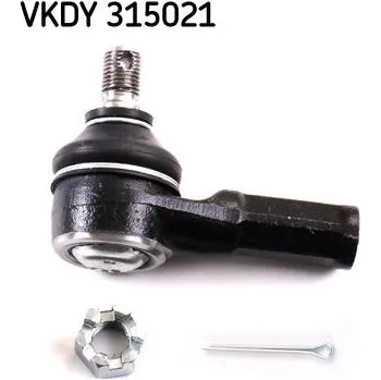 Soustava řízení Hlava příčného táhla řízení SKF VKDY 315021