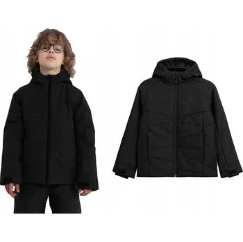 Chlapecká lyžařská bunda 4F M298 zimní s kapucí vel. 146.