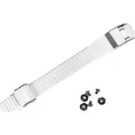 Náhradní přezka Powerslide PŘEZKA + PÁSEK POWERSLIDE CLASSIC BUCKLE SET WHITE 20CM UNI