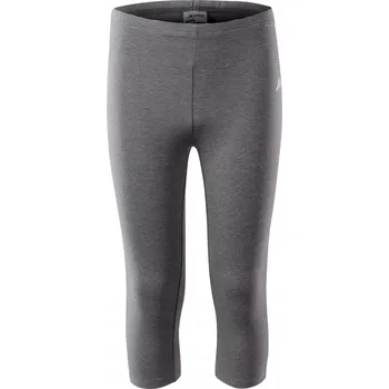 Dívčí legíny Martes dětské 3/4 legíny klasické polyester šedé, velikost 152