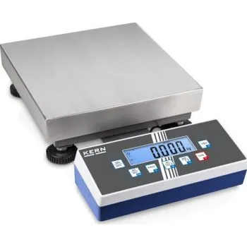 Průmyslová váha Plošinová váha Elektronické vážení 12kg, rozlišení: 1 g, Evropa, Velká Británie, USA Kern