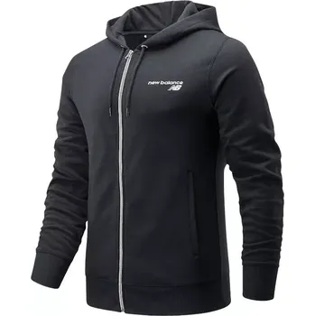 Pánská mikina New Balance Classic Core Fleece FZ BK M MJ03907BK Mikina S