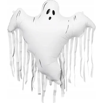 Balónek Fóliový balónek "Duch", krémový, PartyDeco, 106 cm, SHP