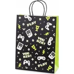 PartyDeco Taška dárková Gamepads 10 x 24 x 32 cm