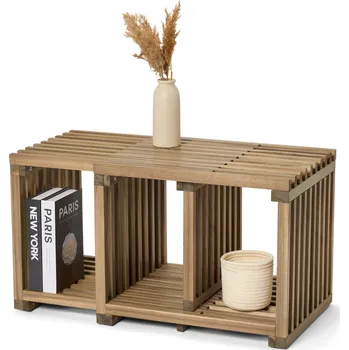 Konferenční stolek 701722 - Tchibo - Rozkládací konferenční stolek »Fleksibel« - barva: hnědá