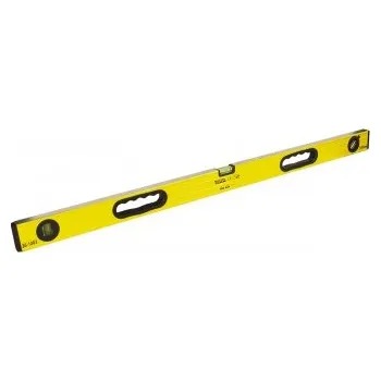 Vodováha Vodováha hliníková MASTERTOOL PROFI stavebná100 cm 3 libely 0, 5 mm/m 0, 03° gumový úchyty 36-1003