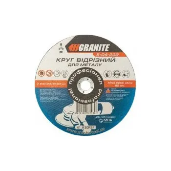 Řezný kotouč Kotouč řezný na kov GRANITE 230*2, 5*22, 2 mm 8-04-232
