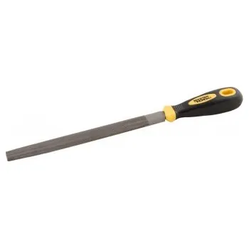 Pilník kovový MASTERTOOL 200 mm, půlkruhový dvousložková rukojeť 06-0202