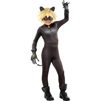 Funiglobal - Kostým Cat Noir s doplňky pro chlapce - Ladybug - 10-12 years