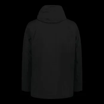 Pánská zimní sportovní bunda dlouhá CMP kabát s kapucí černá (34K0157/U901) pánské 48