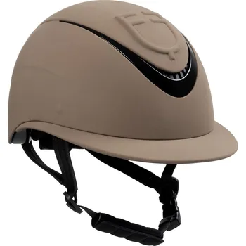 Jezdecká přilba EQUESTRO Helma jezdecká Meteor Equestro, walnut Obvod hlavy: 55-57 cm