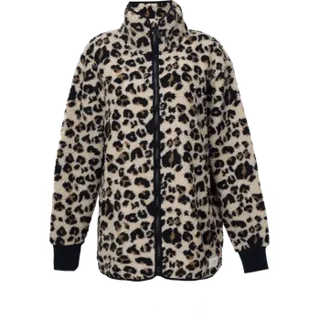 Zink Ann dámská fleecová bunda, Leopard Comb M