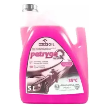 Náplň do chladiče a ostřikovače ORLEN OIL PETRYGO - Chladicí kapalina -35 5L