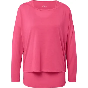 Pánské tričko 713434 - Tchibo - Sportovní triko 2 v 1 - pro ženy - vel. M 40/42 - barva: červená