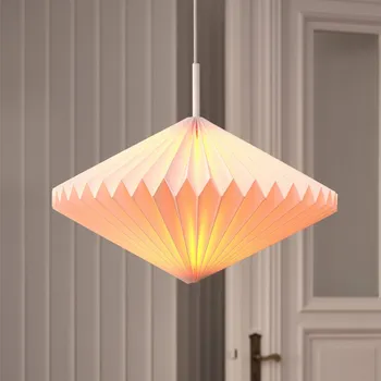 Závěsné světlo OSRAM Decor Paper Diamond, bílé, papír, E27 bílá 1 x 15 W - Doprava zdarma
