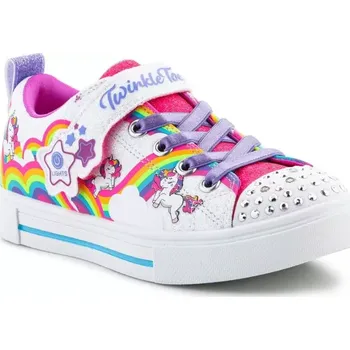 Chlapecká obuv Boty Skechers Twinkle Toes S Lights Twinkle Sparks Jumpin Clouds Jr 314809L-WMLT EU 35