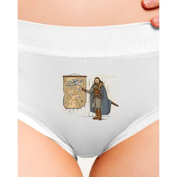 Souprava dámského spodního prádla Bastard Winter dámské kalhotky White