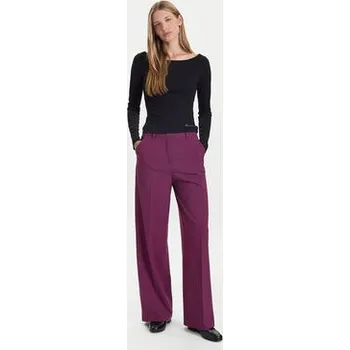 Oblečení a móda United Colors Of Benetton Kalhoty z materiálu 4L4HDF07F 7D3 Fialová Regular Fit 46