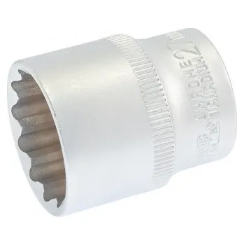 Hlavice nástrčná 12hranná MASTERTOOL 1/2" 27 mm L 43 mm CRV 78-0627