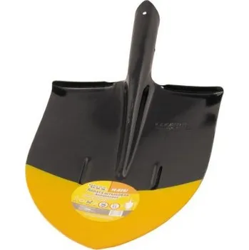 Lopata Lopata špičatá MASTERTOOL American type 240*290*425 mm černá/žlutá bez násady 14-6257