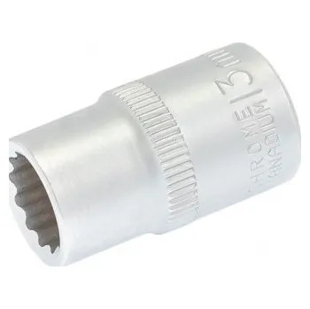 Gola hlavice Hlavice nástrčná 12hranná MASTERTOOL 1/2" 13mm L 40mm CRV 78-0613