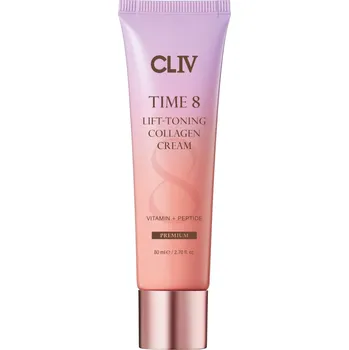 Pleťový krém Cliv Time 8 Collagen liftingový a tonizující krém na obličej s kolagenem, 80 ml