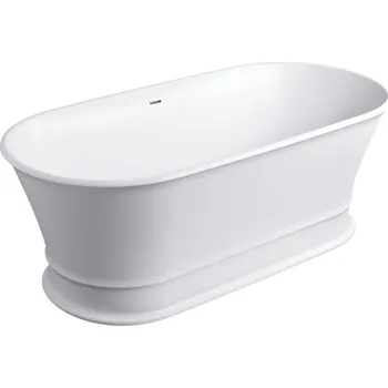 Vana Omnires Classica M+ volně stojící vana 170x84 cm oválná bílá CLASSICA170WWZPBM