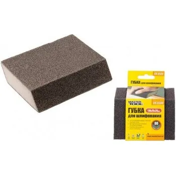 Brusný papír Houbička brusná zkosená MASTERTOOL RHOMBUS P80 110*75*25 mm 08-0508