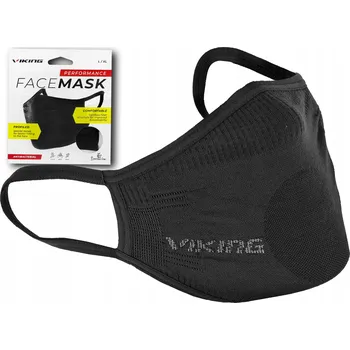 rouška Ochranná rouška opakovaně použitelná Viking PERFORMANCE černá