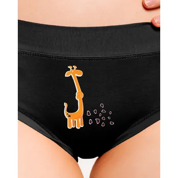 Souprava dámského spodního prádla Bastard Žirafa dámské kalhotky Black