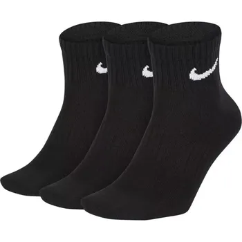 Pánské termo ponožky Pánské lehké ponožky Everyday Ankle 3Pak M SX7677-010 - Nike 39 - 42