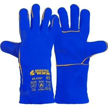 Pracovní rukavice Rukavice svářečské MASTERTOOL modrý 10, 5" 83-0707