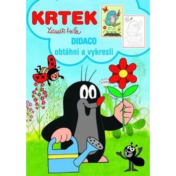 omalovánky Omalovánka A5 Krteka vykresli a obtáhni