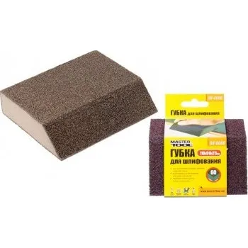 Brusný papír Houbička brusná zkosená trapez MASTERTOOL TRAPÉZE P60 110*90*25 mm 08-0606