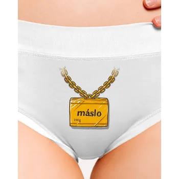 Souprava dámského spodního prádla Bastard Máslo dámské kalhotky White