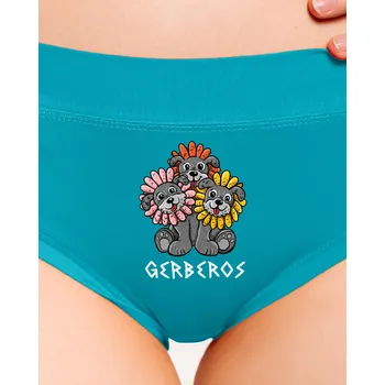 Souprava dámského spodního prádla Bastard Gerberos dámské kalhotky Turquoise