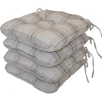 Podsedák Axin Trading s.r.o. Sedák UNI látka Antik kostka set 4 kusy