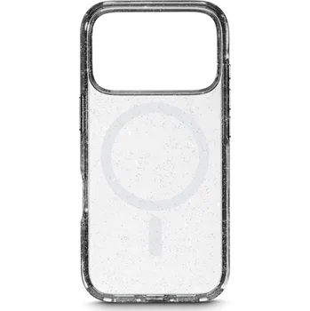 Pouzdro na mobilní telefon White Diamonds Mag Glitter, kryt pro Apple iPhone 17 Pro, magnetický, průhledný s třpytkami